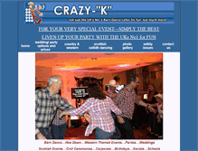 Tablet Screenshot of crazyk.co.uk